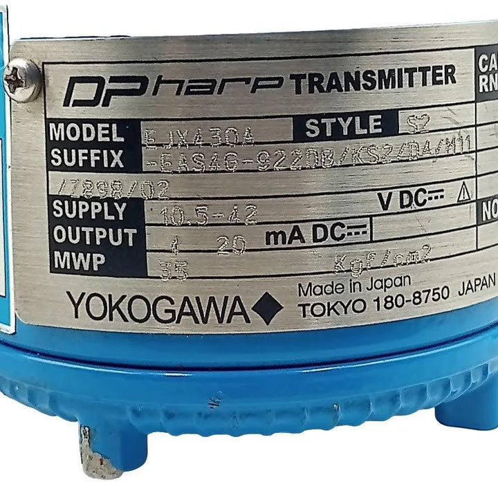 Transmissor de Pressão Yokogawa EJX430A-EAS4G-922DB/KS2/D4 - Cabo Eletro