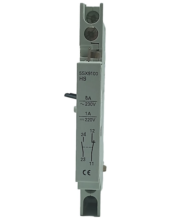 Contator Auxiliar Siemens 5SX9 100 6A 230v 1NA+1NF - Cabo Eletro