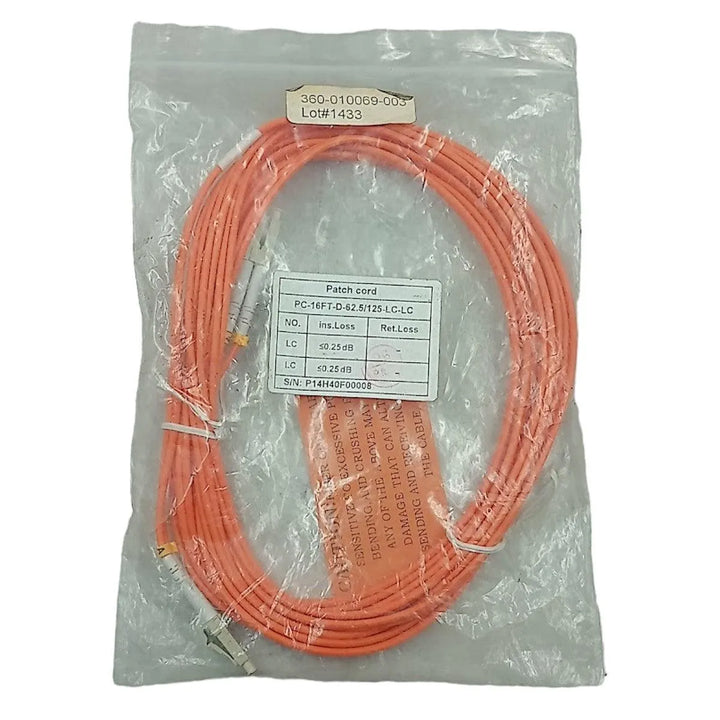 Patch Cord PC-16FT-D-62.5/125-LC-LC 360-010069-003 2M - Cabo Eletro