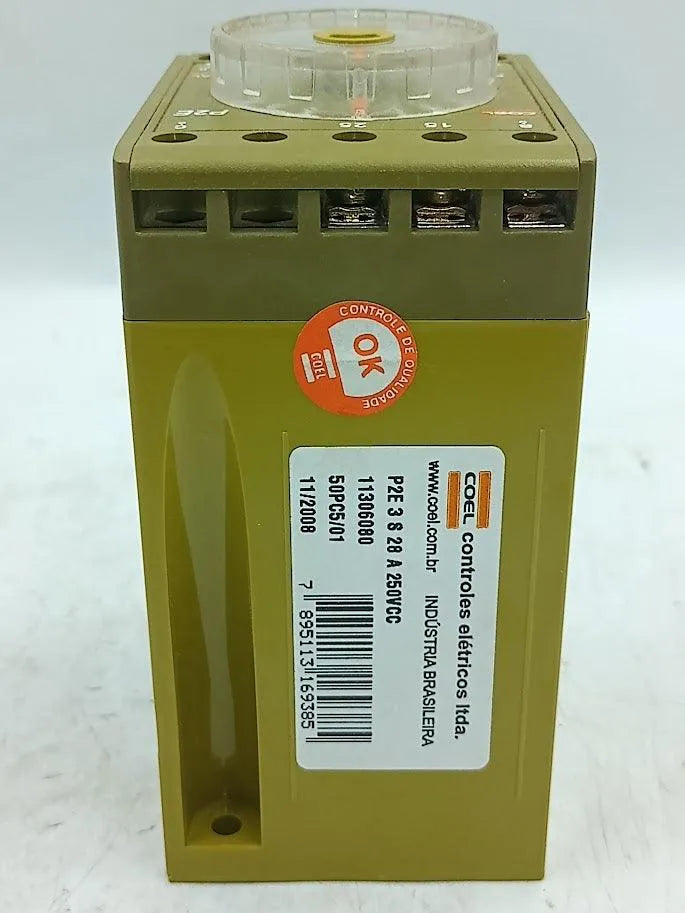 Relé Temporizador Eletrônico Coel P2E 3S 28 A 250VCC - Cabo Eletro