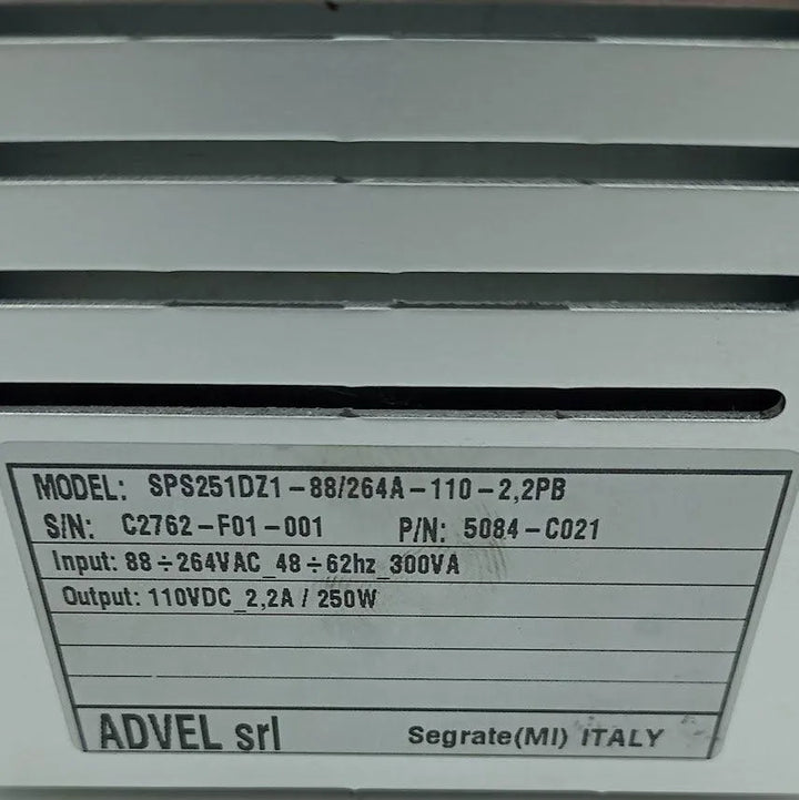 Fonte de Alimentação Advel Sps251dz1-88/264A-110-2,2Pb - Cabo Eletro