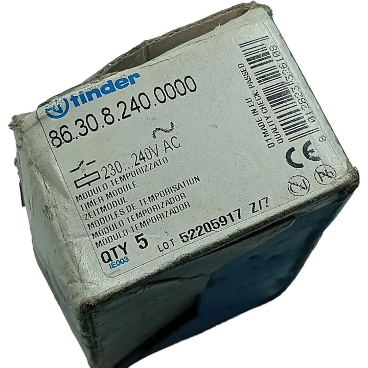Módulo Temporizador Finder 86.30.8.240.0000 230-240v - Cabo Eletro