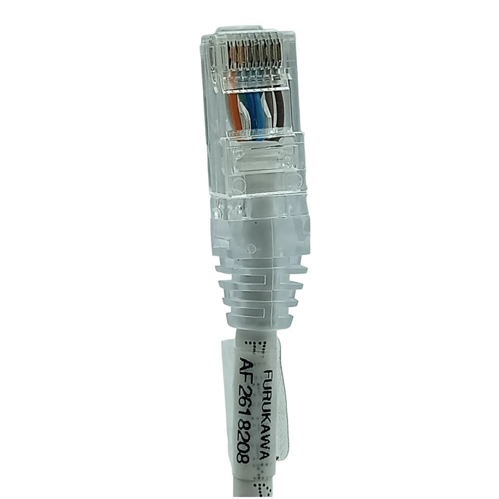 Patch Cord Furukawa RJ/45 CAT.6 6M- T568A/B Branco 35123508 - Cabo Eletro