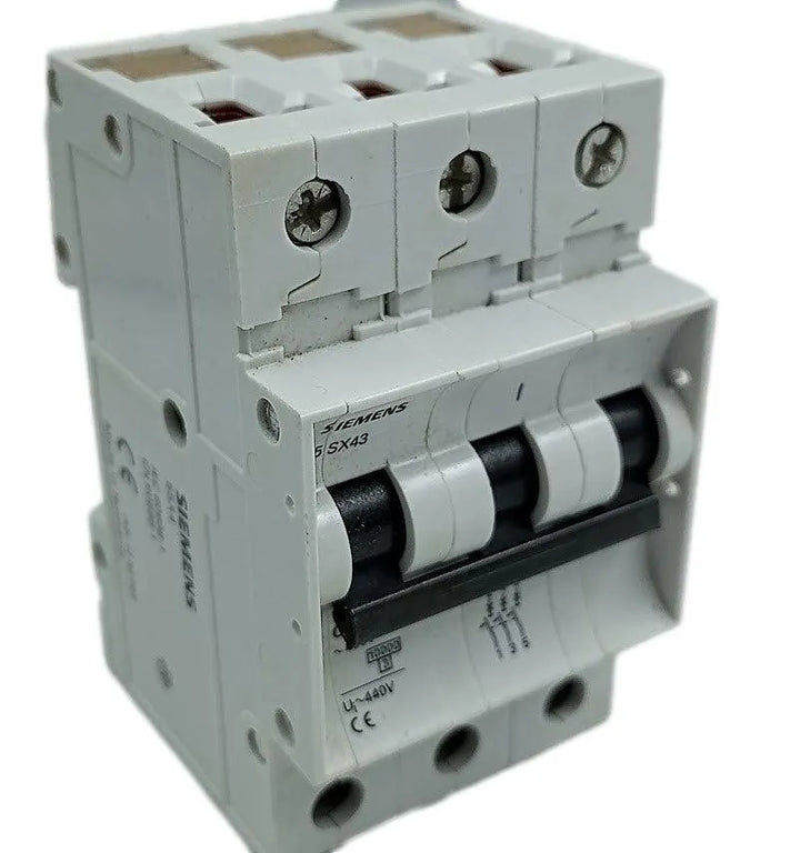 Disjuntor Tripolar Siemens 5SX4 325-7 C 25A 400v - Cabo Eletro