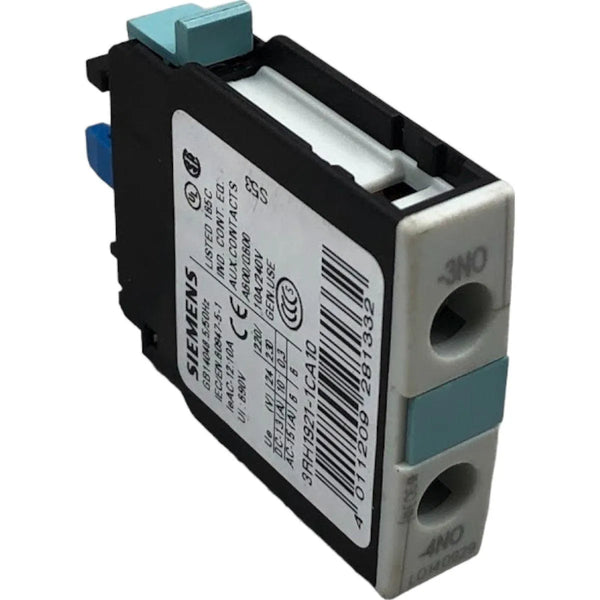 BLOCO DE CONTATO AUXILIAR COD . 3RH19 21-1CA10 S0 GB14048 5/50 HZ IEC/EN.60947-5-1 690V ieAC-12 : 10A - Cabo Eletro