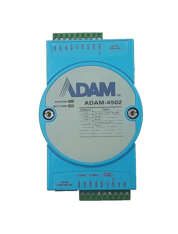 Módulo de Ethernet ADAM-4502-AE RJ48 COM1 RS-232 - Cabo Eletro