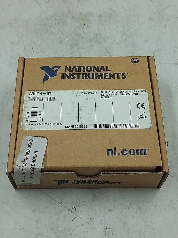 Módulo CAN National Instruments NI 9221 8 portas - Cabo Eletro