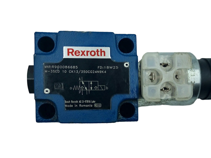 Válvula de Esfera REXROTH R900086685 M-3SED10CK1X - Cabo Eletro