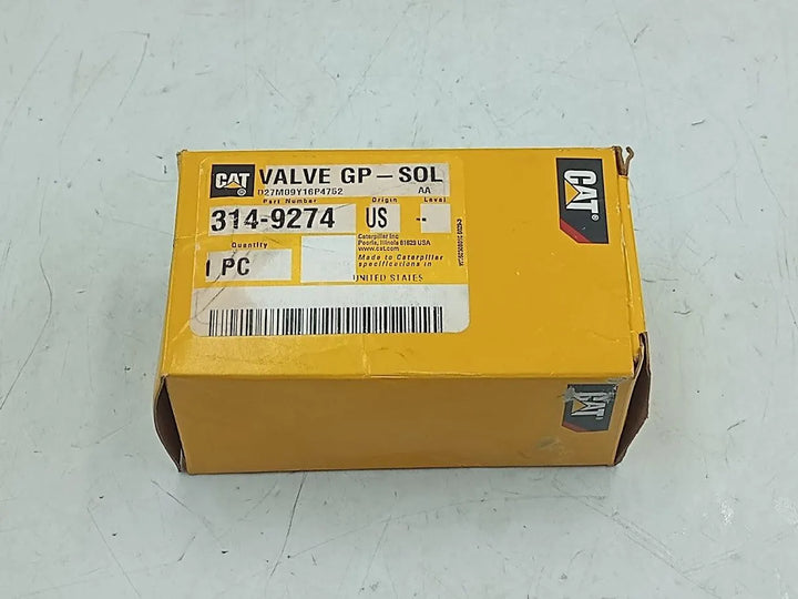 Válvula Solenoide Cat GP-SOL 314.9274 - Cabo Eletro