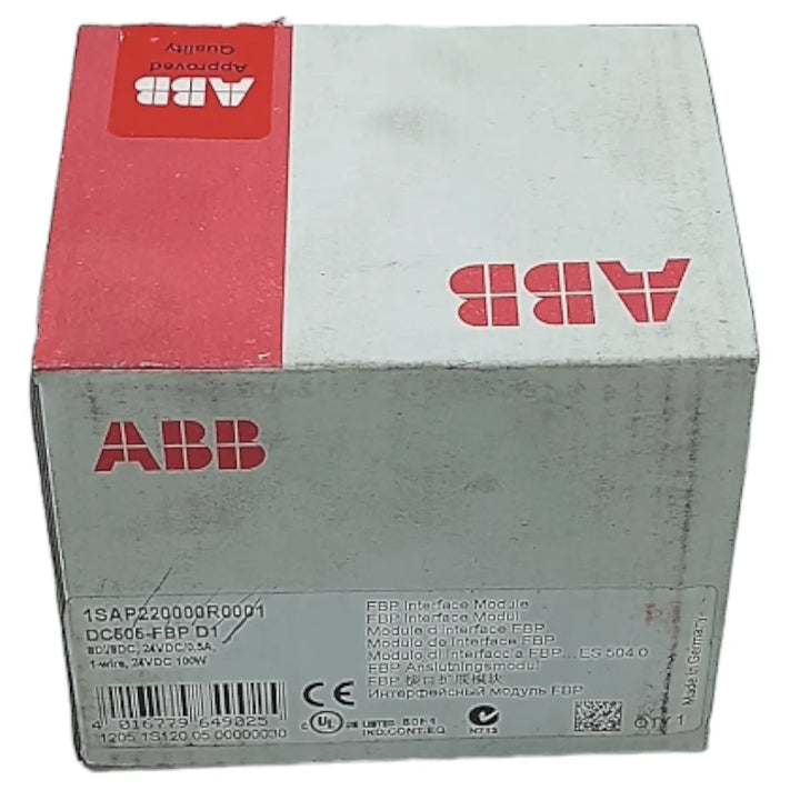 Módulo Interface Abb DC505-FBP D1 1SAP220000R0001 24V 100W - Cabo Eletro