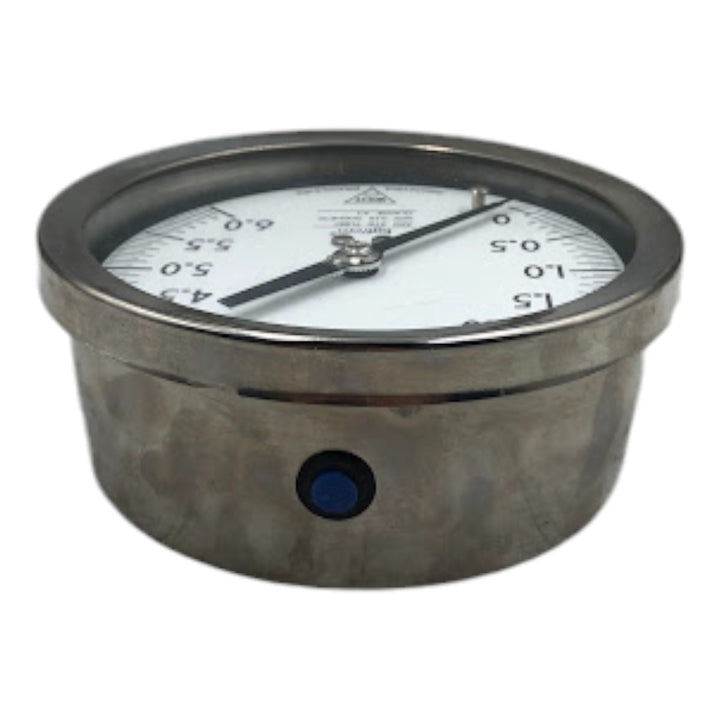 Manômetro Willy DN 111mm 0 a 6 kgf/cm² 1/2 NPT - Cabo Eletro