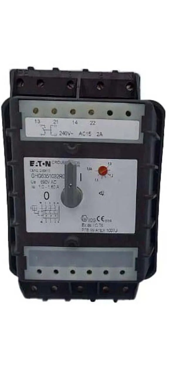 Disjuntor Motor Eaton GHG6351032R0006 1,0-1,60A690V - Cabo Eletro