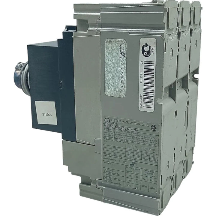 Disjuntor Caixa Moldada Merlin Gerin NS100H 750v 8kv 50A - Cabo Eletro