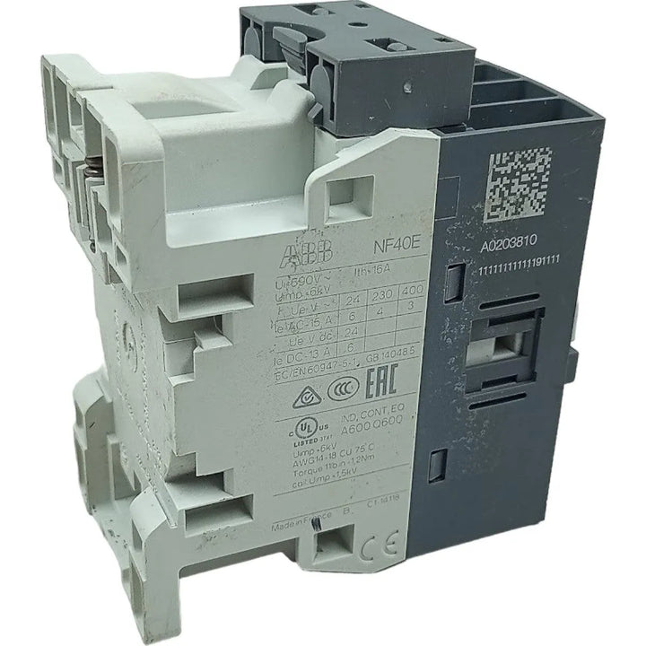 Contator ABB NF40E-11 24-60V50/60HZ 20-60VDC 4NA - Cabo Eletro