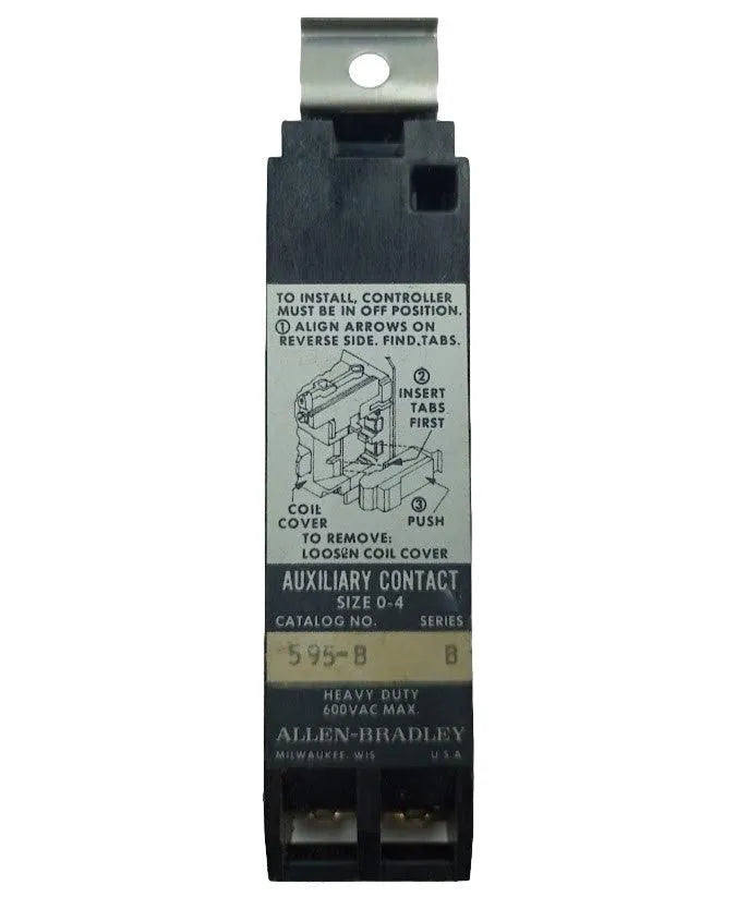 Contator Auxiliar Allen Bradley 595-B B 600v 1NO - Cabo Eletro