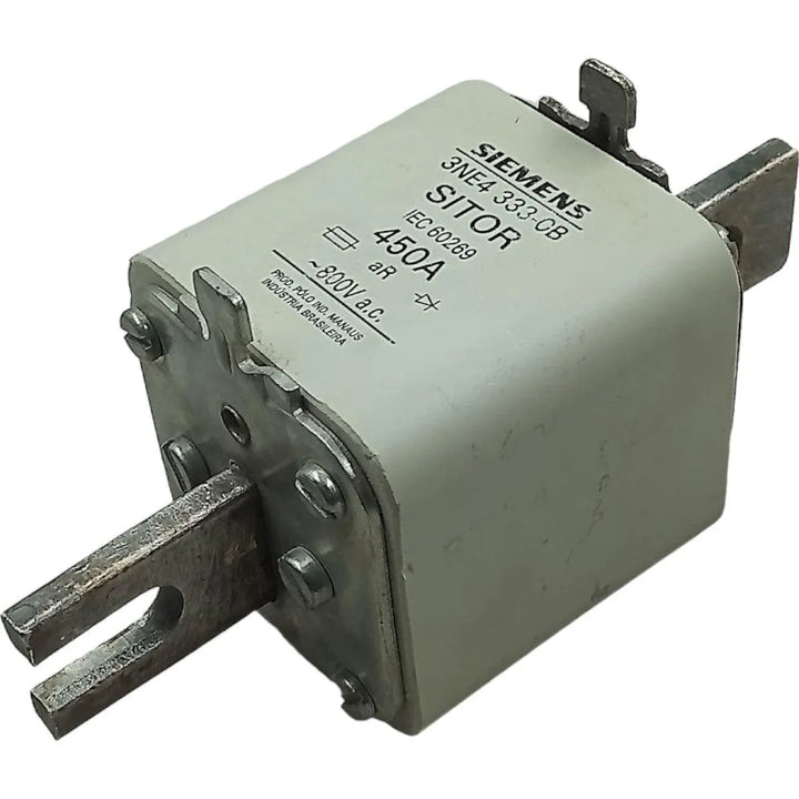 Fusível Sitor aR NH2 Siemens 3NE4 333-0B 450A 800v - Cabo Eletro