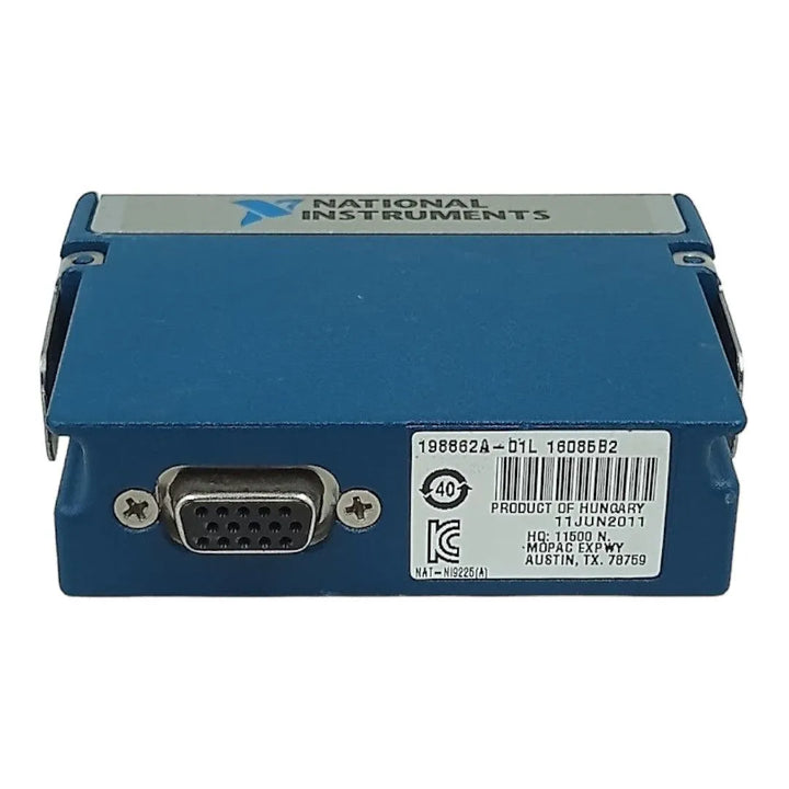 Módulo de Entrada National Instruments NI-9225 3cH 300VRMS - Cabo Eletro