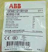 Chave Seletora Vermelha ABB M3SS2-11R 1SFA611211R1101 - Cabo Eletro