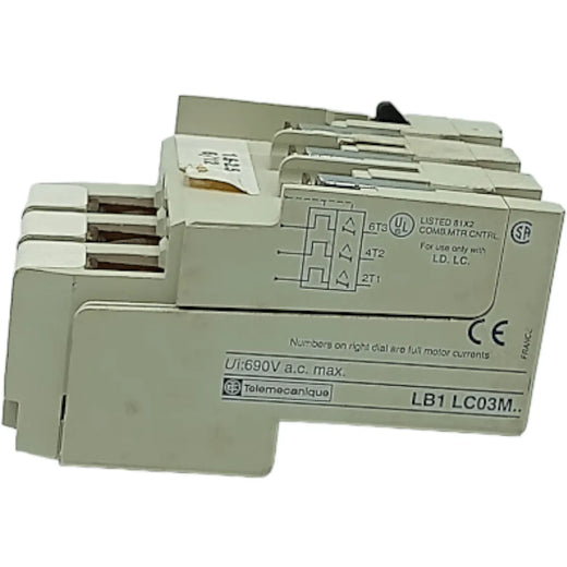 Módulo de Proteção Telemecanique LB1 LC03M07 1,6-2,5A 690V - Cabo Eletro