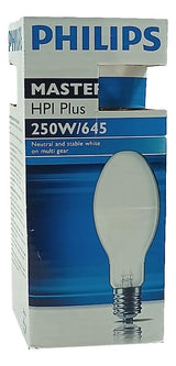 Lâmpada Vapor Metálico Philips HPI PLUS 250W/645 - Cabo Eletro
