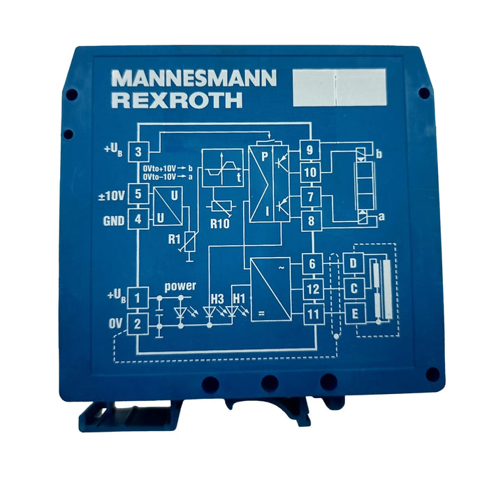 Módulo Amplificador Rexroth VT 11078-23 24v - Cabo Eletro