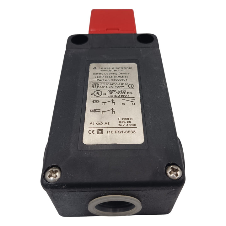 Chave de Segurança Leuze L100-P3C3-M20-MLM24 3A 400V - Cabo Eletro