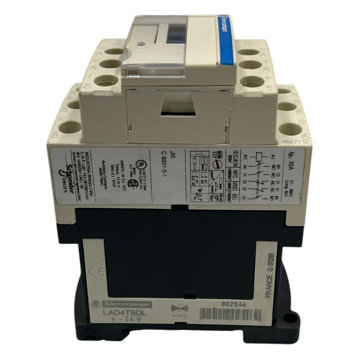Contator Telemecanique CAD32BD 24v 10A 690V 8KV - Cabo Eletro