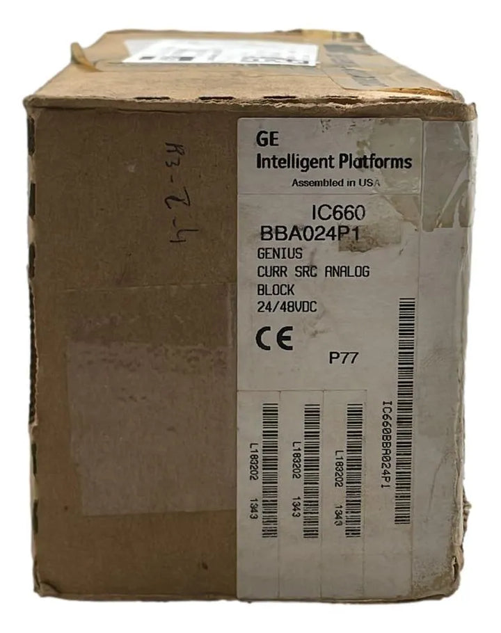 Módulo Terminal GE FANUC IC660BBA024P1 24/48 VDC - Cabo Eletro