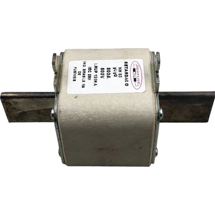 Fusível Retardado NH 03 gL/gG Dekfuse 500A 500V 120KA - Cabo Eletro