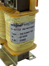 Transformador WAGNER MAGNETE 2AC 6,0MH 10A - Cabo Eletro