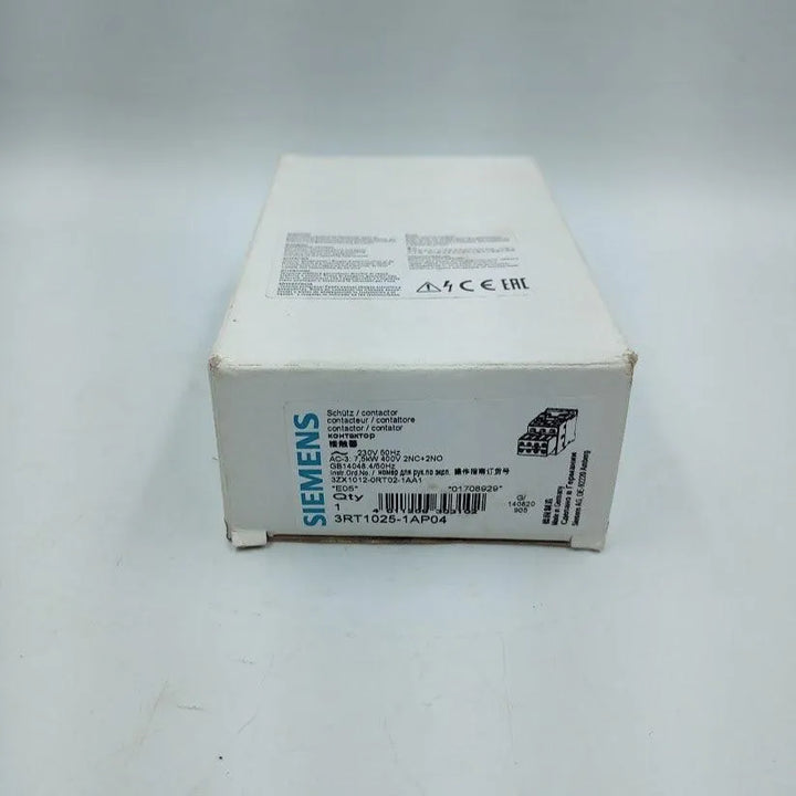 Contator Siemens 3RT1025-1AP04 - Cabo Eletro