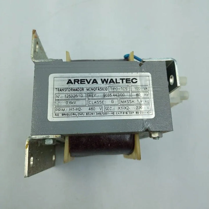 Transformador Monofásico Areva Waltec TCS-100VA 60Hz - Cabo Eletro