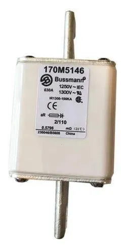 Fusível Bussmann 170m5146 630A 1250v - Cabo Eletro