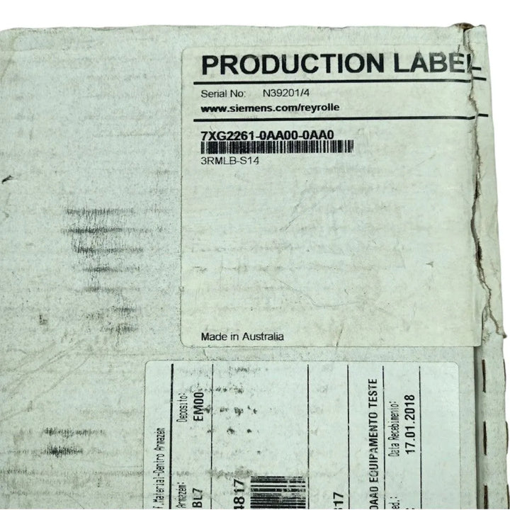 Módulo Siemens 7XG2261-0AA00-0AA0 3RMLB-S14 - Cabo Eletro