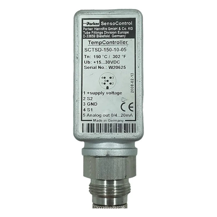 Controlador de Temperatura Parker SCTSD-150-10-05 15-30VDC - Cabo Eletro