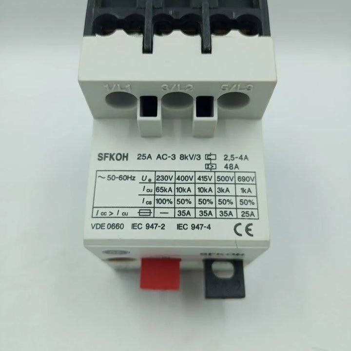 Disjuntor Motor Ge SFKOH 2,5-4A - Cabo Eletro