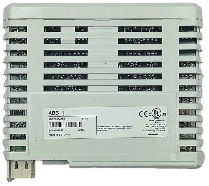 Módulo Entrada Analógica ABB AI825 3BSE036456R1 A - Cabo Eletro