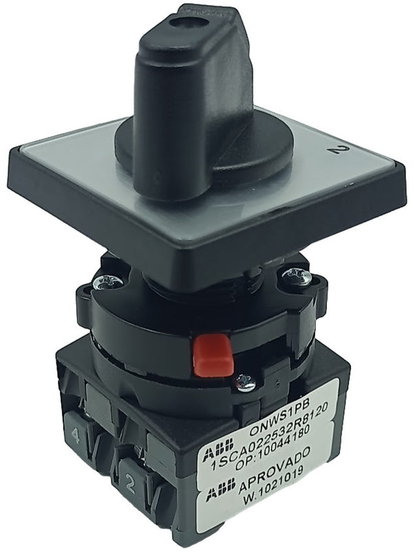 Chave Rotativa ABB ONWS1PB 1SCA022532R8120 25A 690v 2P - Cabo Eletro