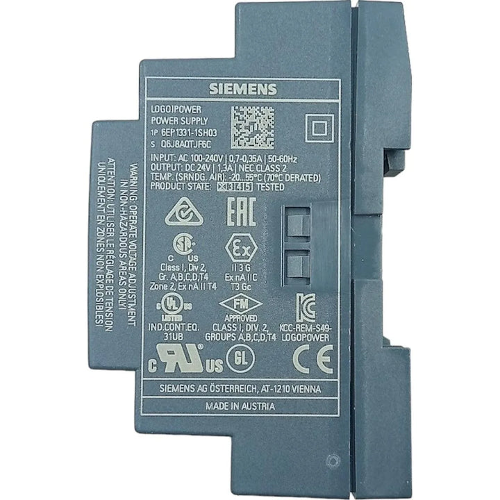 Fonte De Alimentação Siemens 6EP1331-1SH03 1,3A 24v - Cabo Eletro