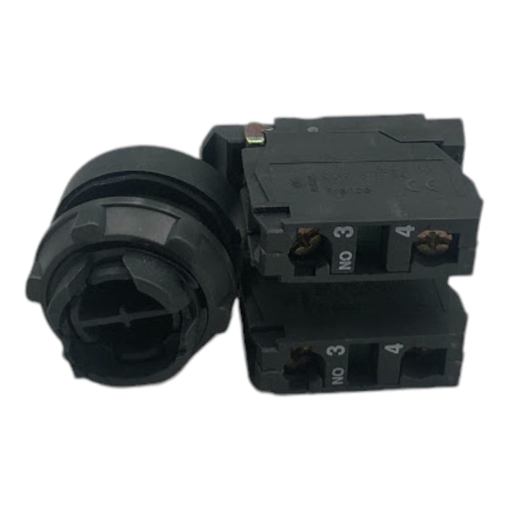 Botão De Comando 22mm Telemecanique XB5-AA33+ZBE-10 2NA - Cabo Eletro