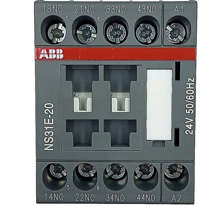 Mini Contator ABB NS31E-20 24v 50/60Hz 10A 6kV - Cabo Eletro