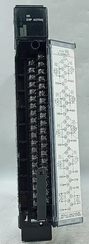 Módulo de Entrada Analógica Ge Fanuc IC697ALG230 - Cabo Eletro