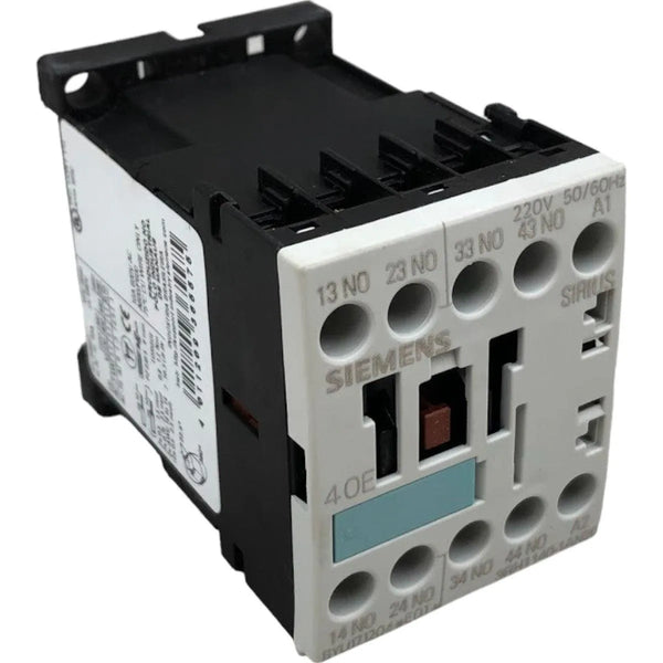 Contator Auxiliar Siemens 3RH1140-1AN20 220v 50/60Hz 4NA - Cabo Eletro