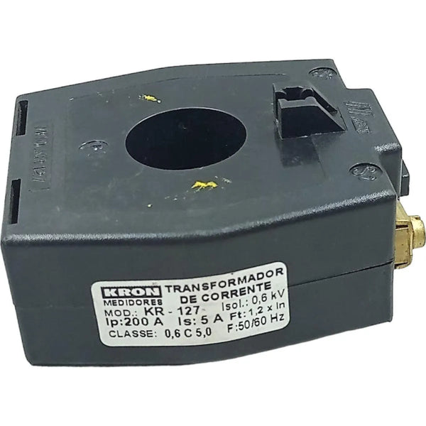 Transformador de Corrente KRON KR-127 200/5A 50/60HZ - Cabo Eletro