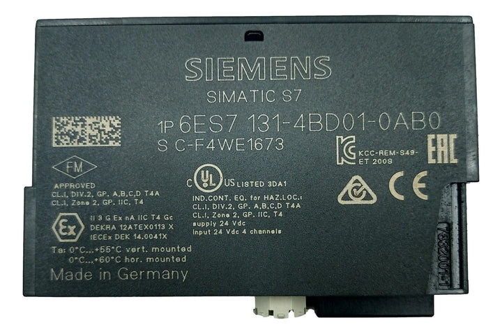 Módulo Eletrônico Siemens 6ES7 131-4BD01-0AB0 - Cabo Eletro