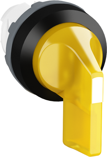 Chave Seletora Amarela ABB M3SS4-11Y 1SFA611213R1103 - Cabo Eletro