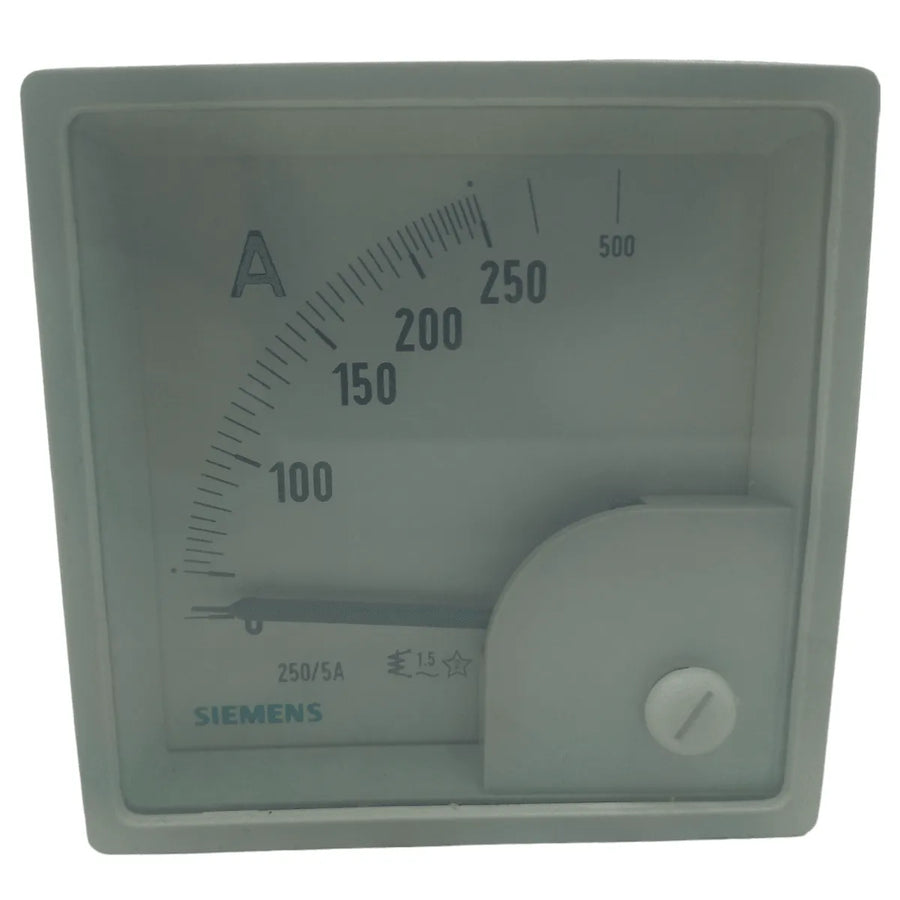 Amperímetro Analogico Siemens Fm2012 0 A 250 - Cabo Eletro