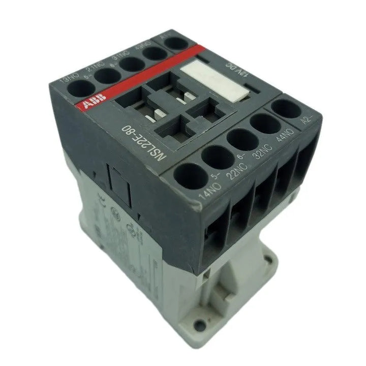 Mini Contator ABB NSL22E-80M 10A 690v 6KA 12VDC - Cabo Eletro