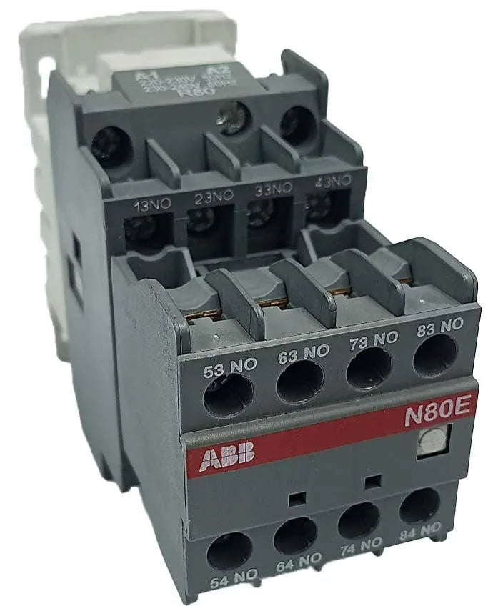 Relé de Contator ABB N80E 220-240v 50/60Hz - Cabo Eletro