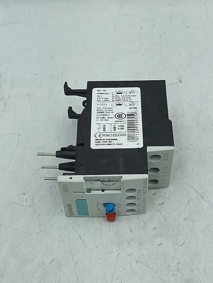 Relé Térmico Siemens 3RU1126-1GB0 4,5/6,3A - Cabo Eletro